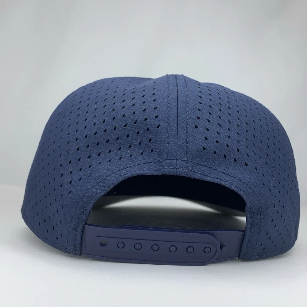 VYBE Hat Blue Mesh Rope Adjustable Performance Snapback Baseball Cap - Picture 9 of 16